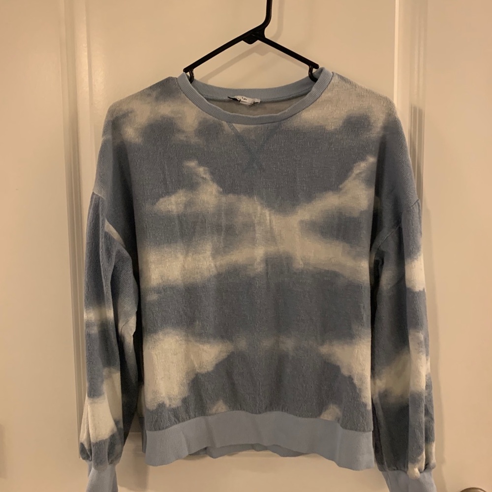 Matching sweater and shorts set